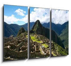 Obraz 3D tdln - 105 x 70 cm F_BB41716901 - Machu Picchu Top View - Pohled shora na Machu Picchu