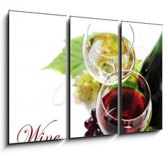 Obraz 3D tdln - 105 x 70 cm F_BB42247895 - Wine