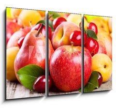 Obraz   fruits and berries, 105 x 70 cm