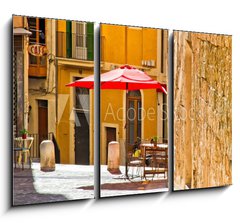 Obraz 3D tdln - 105 x 70 cm F_BB42529288 - Kleines Gasse in Palma