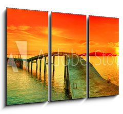 Obraz   Sunset panorama, 105 x 70 cm