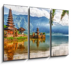 Obraz 3D tdln - 105 x 70 cm F_BB42728202 - Pura Ulun Danu