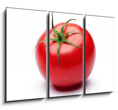 Obraz 3D tdln - 105 x 70 cm F_BB42857729 - Fresh tomato isolated on white background