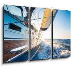 Obraz 3D tdln - 105 x 70 cm F_BB42929574 - Sailing - Plachtn