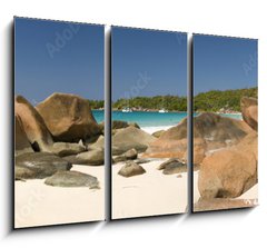 Obraz 3D tdln - 105 x 70 cm F_BB43245782 - Seychelles