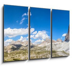 Obraz 3D tdln - 105 x 70 cm F_BB43397806 - Drei Zinnen