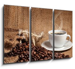 Obraz 3D tdln - 105 x 70 cm F_BB43457581 - coffee
