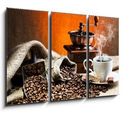 Obraz 3D tdln - 105 x 70 cm F_BB43848183 - Coffee