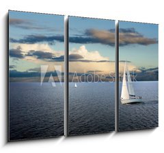 Obraz 3D tdln - 105 x 70 cm F_BB43878494 - Sail boat