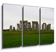 Obraz 3D tdln - 105 x 70 cm F_BB4396860 - Stonehedge in autumn