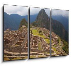Obraz 3D tdln - 105 x 70 cm F_BB45829618 - Views around Machu Picchu Inca ruins 