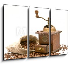 Obraz 3D tdln - 105 x 70 cm F_BB46062243 - Kaffee mahlen