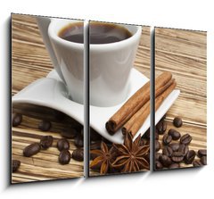 Obraz 3D tdln - 105 x 70 cm F_BB46192971 - Coffee