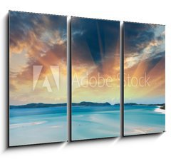 Obraz 3D tdln - 105 x 70 cm F_BB47173000 - Wonderful colors of Whitsunday Islands on winter season, Austral