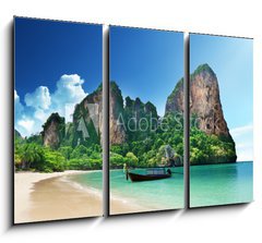 Obraz   Railay beach in Krabi Thailand, 105 x 70 cm