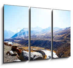 Obraz 3D tdln - 105 x 70 cm F_BB47546918 - Landscape, kora around of the mount Kailas