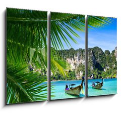 Obraz 3D tdln - 105 x 70 cm F_BB47700383 - tropical sea