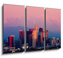 Obraz 3D tdln - 105 x 70 cm F_BB48879773 - Los Angeles at sunset