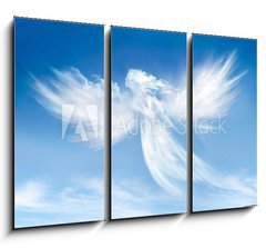 Obraz 3D tdln - 105 x 70 cm F_BB49775771 - Angel in the clouds