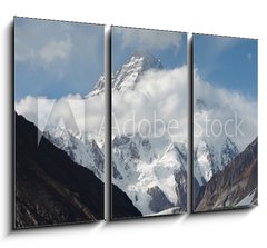 Obraz 3D tdln - 105 x 70 cm F_BB52057863 - K2 in the Karakorum, Pakistan
