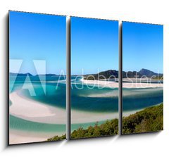 Obraz 3D tdln - 105 x 70 cm F_BB52090672 - Whitehaven beach