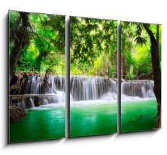 Obraz 3D tdln - 105 x 70 cm F_BB52381826 - Thailand waterfall in Kanjanaburi