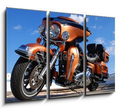 Obraz 3D tdln - 105 x 70 cm F_BB5287949 - Chopper