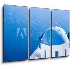 Obraz 3D tdln - 105 x 70 cm F_BB5326538 - Santorin 139