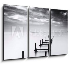 Obraz 3D tdln - 105 x 70 cm F_BB57848168 - broken jetty