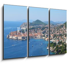 Obraz 3D tdln - 105 x 70 cm F_BB58045022 - Dubrovnik Panorama