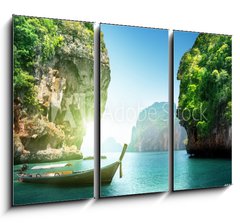 Obraz 3D tdln - 105 x 70 cm F_BB58150552 - .fabled landscape of Thailand