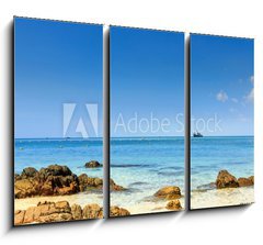 Obraz 3D tdln - 105 x 70 cm F_BB58512794 - Beach on Holiday - Pl na dovolen