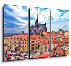 Obraz   Brno view , 105 x 70 cm