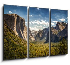 Obraz 3D tdln - 105 x 70 cm F_BB63147895 - Yosemite National Park, Half Dome from Tunnel View