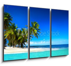 Obraz 3D tdln - 105 x 70 cm F_BB64687249 - Art  beautiful seaside view  background