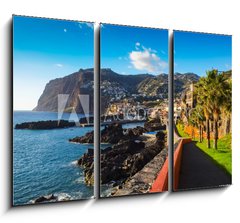 Obraz 3D tdln - 105 x 70 cm F_BB66470048 - Madeira coastal view, looking South-Central