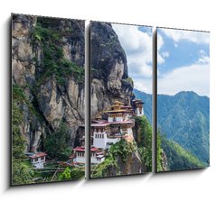 Obraz 3D tdln - 105 x 70 cm F_BB67078775 - Taktsang Palphug Monastery Paro Bhutan