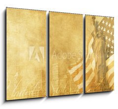 Obraz   American Background, 105 x 70 cm