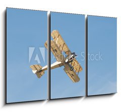 Obraz   vintage linen covered biplane circa WW1, 105 x 70 cm