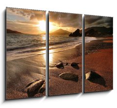 Obraz 3D tdln - 105 x 70 cm F_BB6906464 - Rafailovichi beach - Pl Rafailovichi