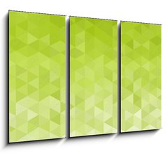Obraz 3D tdln - 105 x 70 cm F_BB69323288 - Abstract green background