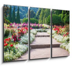 Obraz 3D tdln - 105 x 70 cm F_BB69808368 - Flower Garden