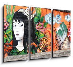 Obraz   geisha_1, 105 x 70 cm