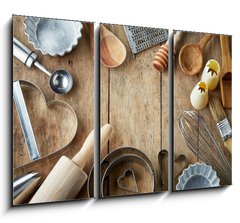 Obraz 3D tdln - 105 x 70 cm F_BB69903671 - kitchen utensil
