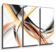 Obraz   eleganckie fale, 105 x 70 cm