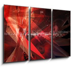 Obraz   an abstract explosion, 105 x 70 cm