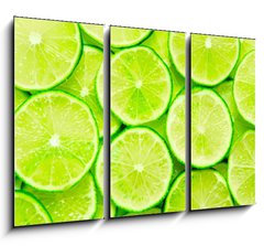Obraz 3D tdln - 105 x 70 cm F_BB71346931 - Lime Background