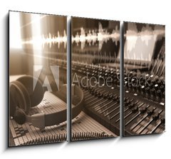 Obraz 3D tdln - 105 x 70 cm F_BB71693780 - Sound Studio