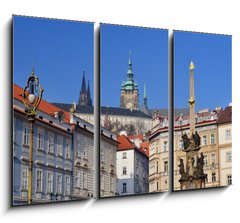 Obraz 3D tdln - 105 x 70 cm F_BB72215831 - old Prague