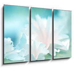 Obraz 3D tdln - 105 x 70 cm F_BB72231283 - roses flower wedding valentine background